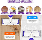 22 Count Pad Refills for Swiffer PowerMop Multi-Surface Mop, Absorbent Cleaning Pads for Hardwood, Tile & Laminate Floors