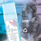KIFRA PURE LIFE Concentrated Laundry Fragrance 6.76 Fl Oz 200ml 80 Washing Cycles