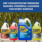Zep All-In-1 Pressure Wash Cleaner (Case of 4) Concentrated Formula Makes 28 Gallons (ZUPPWC160)