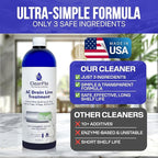 AC Drain Line Cleaner / 12 Month Supply | Safe Chlorine Free Non Toxic Formula with Natural Tea Tree Oil | HVAC Drain Line Solution for Tough Clogs & Buildup