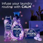 Downy Infusions CALM Liquid Fabric Softener, Soothing Lavender And Vanilla Bean, 56 Fl Oz, Fabric Conditioner For Softness And Scent, Pack of 2