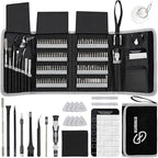 STREBITO Precision Screwdriver Set 142-Piece Computer Tool Kit Magnetic Screwdriver Set Laptop Screwdriver Kit Electronic Repair Kit Tech Toolkit for PC, Phone, Macbook, Nintendo, PS4, Xbox Controller