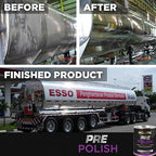 Rolite Pre-Polish Paste 1 Lb Stain Oxidation Remover for Corroded Heavily Oxidized Metals Clear Coated Gel Coated