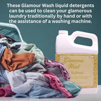 Worldwide Nutrition Bundle: Tyler Glamorous Wash Kathina Scent Laundry Liquid Detergent - Hand and Machine Washable - 64 oz (1.89 L) Container and Worldwide Nutrition Multi-Purpose Key Chain