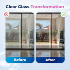 Nick's Glass Cleaner - 550ml Multipurpose Foam Spray for Streakless Shine on Auto, Home & Boat Windows | Deep-Cleaning, Tint-Safe, Ammonia-Free Formula for Windshields & More (1)