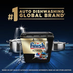 Finish Ultimate Dishwasher Detergent- 62 Count - With CycleSync™ Technology - Dishwashing Tablets - Dish Tabs