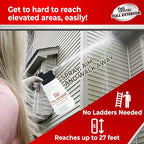 Full Exterior Kit - Bottle, Lid with Hose Attachment and 16oz (4 x 4oz). Crystal Powder Outdoor Cleaner : Non-Toxic, No Scrub, No Rinse Cleaning Kit - Shipped Product Packaging May Vary