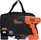 BLACK+DECKER 20V MAX Drill & Home Tool Kit, 34 Piece (BDCD120VA), Orange