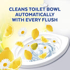 Lysol Automatic In-The-Bowl Toilet Cleaner, Cleans and Freshens Toilet Bowl, Lemon Breeze Scent (Pack of 2)