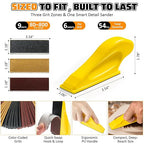 54PCS Premium Micro Sander, Detail & Mini Sander Block – Precision Small Hand Sanding Tool, 80–800 Grit Sandpaper Kit, 3-in-1 Set for Wood, Crafts, Furniture, Tight Spaces & DIY Projects