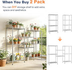 4-Tier Metal Shelf Wire Rack,Narrow Shelving Unit 17.3" Wx11.4 Dx44.3 H,Height Adjustable Kitchen Pantry Shelves with Lockable Wheels Storage for Laundry,Office,Bathroom Or Small Spaces