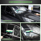 Gomake ‌11'' Window Squeegee with 20-63 Inch Telescopic Long Handle for Shower Glass Door,Car Windshield, Window, Mirror, Bathroom,Countertop,Floor Cleaning
