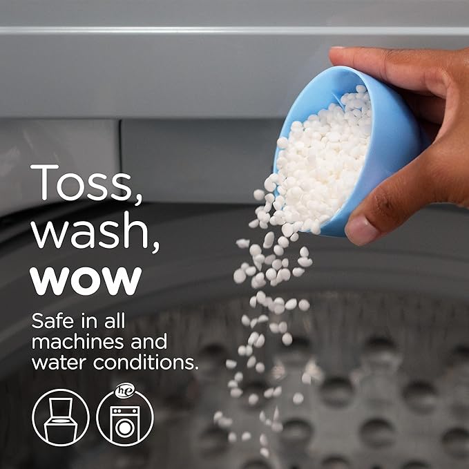 Downy Light Laundry Scent Booster Beads, Ocean Mist Scent, 12.2 OZ, In-wash fabric beads designed to be gentle with a light boost of scent, No Heavy Perfumes