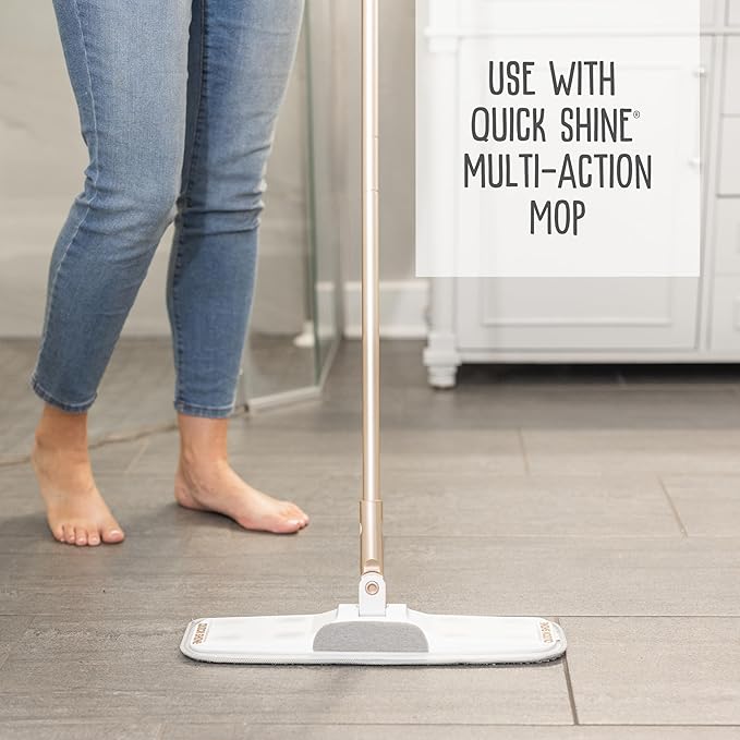 Quick Shine Pure Floor Wax 27oz | A Buffable, Waterproof Finish for Regular and Hardwood Floors | Restore Protect Refresh
