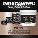 Rolite Brass Copper Polish 4.5 Oz Instant Tarnish Remover for Antiques Cookware Jewelry Marine Automotive Metal Brightener