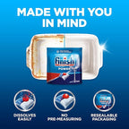 Finish Power Dishwasher Pods, No Pre-Rinse Dishwasher Detergent Soap For Deep Clean & Shine with Degreasing Power, 43 Count