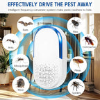 Ultrasonic Pest Repeller Plug in Mouse Rodent Mice Rat Mosquito Spider Roach Repellent Indoor Ultrasound Bug Insect Repellent for Home Basement Attic Garage, Electronic Plug in Pest Control (6)