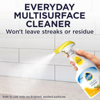 Pledge pH-Balanced Multisurface Cleaner Spray for Everyday Care, Fresh Citrus Scent, 25oz