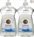 Earth Friendly Products Dishmate, Dishwashing Liquid, Free & Clear, 25 oz-2 pack