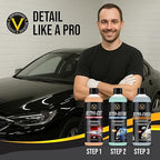 VPD Ultra-Finish Fine Polishing Compound 16 oz – Final Step Car Polish & Rubbing Compound for Cars, Removes Micro-Marring & Fine Swirls, Enhances Gloss & Depth, Safe for Clear Coats, Silicone-Free