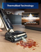 Tineco Floor ONE S9 Master Wet Dry Vacuum Cleaner, ThermoBlast Tech & Hot Water Vacuum Mop, 23kPa Suction, 65 Min Runtime, 185°F Flashdry, 3.9inch Ultra-Slim Stretch Mop