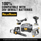 900 Ft-lbs Cordless Impact Wrench, 1/2 Inch Impact Gun Compatible DeWALT 20V MAX Battery, Brushless Constant High Torque Impact Driver with 3 Speed, Tool Only (No Battery Included)