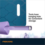 Fiskars 3-Piece Gardening Set, FiberComp Trowel & Cultivator, Dual-Layer Knee Pad, Rustproof Lightweight Design, Explore Collection