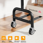 Heavy Duty Clothing Racks for Hanging Clothes Rack, 45" Wide Rolling Garment Rack Metal Clothing Hanger Rack with Wheels Wardrobe Rack for Coats, Shirts, Dress, (Black)