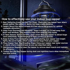 Bug Zapper, Mosquito Zapper Outdoor, Electric Fly Traps, Insects Zapper Indoor with, 4200V Mosquito Killer for Home, Kitchen, Patio, Backyard