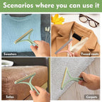 3 in 1 Lint Remover,Pet Hair Remover, Dog Cat Hair Remover,Carpet Rake,Lint Brush,Lint Shaver for Carpets, Multi Fabric Edge and Carpet Rake,Car Mat,Couch,Pet Bed,Furniture & Rug(1 PC)