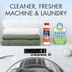Glisten Washer Magic Washing Machine Cleaner and Deodorizer, 3 Bottles, Multicolor