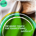 Stain Remover for Clothes – Soilove (128oz) – Powerful Triple-Acting Formula Clings, Penetrates and Lifts Tough Stains like Blood, Grease, Grass, & More – Prewash for Clothes