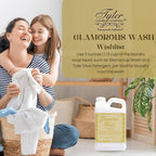 Worldwide Nutrition Bundle: Tyler Candle Company Glamorous Wash Wishlist Scent Fine Laundry Liquid Detergent - Hand and Machine Washable - 907g (32 Fl Oz) Container and Multi-Purpose Key Chain