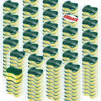 Tanlade 480 Pcs Individually Wrapped Sponges Kitchen Bulk Non Scratch Scouring Sponges for Dishes Household Cleaning Travel Apartments Hotel Car
