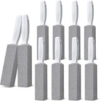 Emycool Pumice Stone Toilet Bowl Cleaner, 10 Pack Toilet Pumice Stone with Handle for Toilet Cleaning Toilet, Bathtubs, Sinks, Swimming Pools, Grills