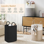 Artfeel Laundry Basket,Woven Cotton Rope Laundry Hamper,40L Versatile Storage for Dirty Clothes,Baby Toys,and Blankets in Bathroom, Nursery,and Living Room