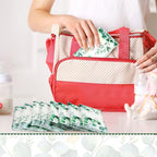 Geyee 50 Packs Facial Tissue Travel Packs Disposable Pocket Tissues for Wedding Guest Travel School Purse Home Supplies, 500 Sheets 3 Ply(Eucalyptus Leaf)