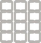 Cleaning Rag for ECOVACS Winbot Mini Window Vacuum Cleaner Robot, Washable and Reusable Winbot Mini Mop Pad Accessories, 12 Pcs Mop Cloth Replacement, No. W-CC02-0012