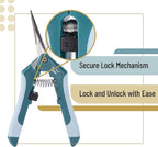 Mr. Pen Gardening Scissors, 6.5 Inch, Pruning Shears with Straight Stainless Steel Blade, Garden Clippers