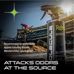 Molecule Refresh Spray | Performance Apparel Care | Cleans and Deodorizes Racing Suites & Technical Fabrics | Signature Fresh Scent | 4 Ounces