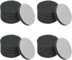 Power Scrub Pads, Scrubbing Pads 800 Grits Scouring Discs - Fitting for (Home Kitchen Cleaning - Drill Attachment - Scrubber Replacement) 20 Pcs & 3 Inch & Gray