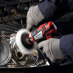 ACDelco G12 12V Cordless Combo Kit – Mini Polisher, 3/8" Impact Wrench (90 ft-lbs), Ratchet Wrench (55 ft-lbs) with 2 Li-Ion Batteries & Fast Charger, Auto Repair & DIY Tools