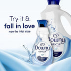 Downy Gentle Soft + Fresh Fabric Softener Liquid, Ocean Mist Scent, 93 FL OZ, 138 loads, Liquid Fabric Softener Designed to be Gentle on Skin