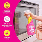 The Pink Stuff Miracle Multi-Purpose Cleaner Spray,30 fl oz – Now 20% More! Powerful All-Purpose Cleaning Solution for Kitchens,Bathrooms,Floors&More – Cuts Through Grease&Grime with Ease,(Pack of 2)
