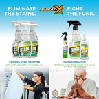 SWEAT X Extreme Stain Remover Spray for Clothes - Professional Laundry Stain Remover Spray for Performance Fabrics & Activewear - Powerful Stain Treater & Spot Remover for Clothes - 16 oz (1 Bottle)