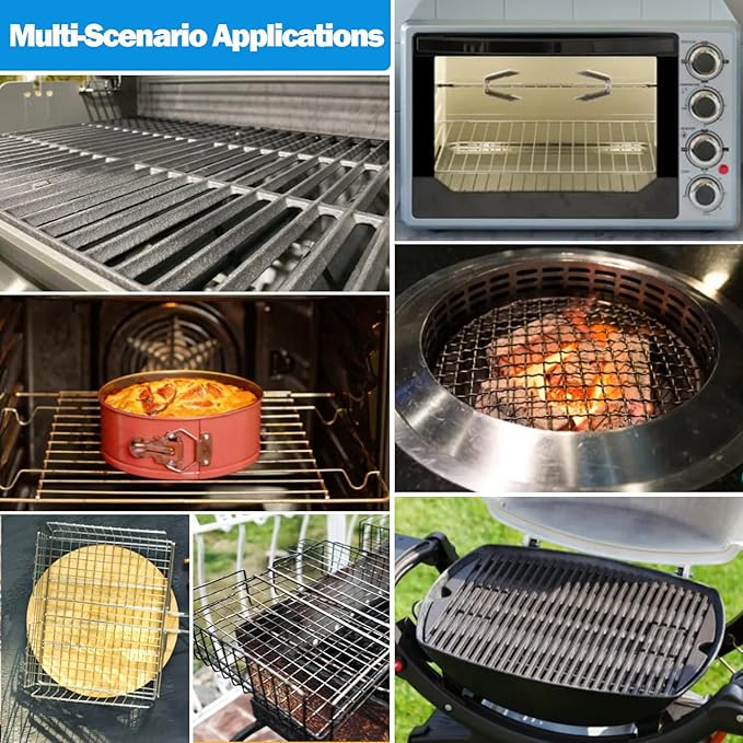 XANGNIER 5 Pack No Scrub Oven Rack Cleaning Bags,No Cleaner Included,Simple to Use,No Messy Hands Reusable Leakproof Soaking Cleaner Bags for Removable Metal Rack,BBQ Grills,Grill Grate