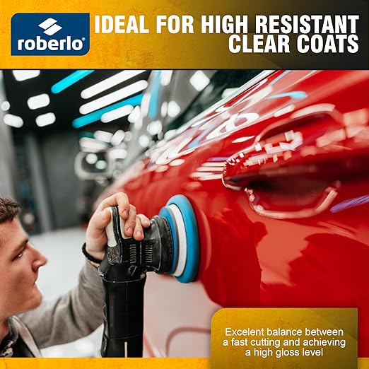 ROBERCAR UF920 Ultra Fine Polish - Premium Buffing, Cutting, & Polishing Compound for Automotive Paint Restoration, Polishing Kit - 250ML - High-Gloss Finish