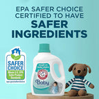 ARM & HAMMER Baby, 77 Loads Hypoallergenic Liquid Laundry Detergent, 100.5 fl oz