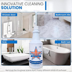 Bring It On Grout Cleaner, Hard Water Stain Remover, Remove Spots on Shower Door, Clean Tile, Fiberglass, Windows, Grout Lines Cleaner 16 Ounce