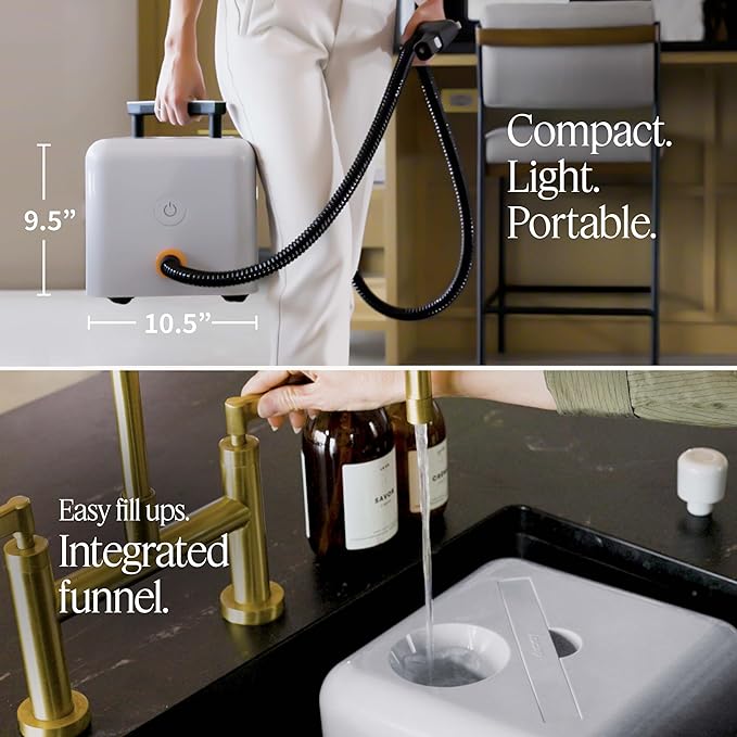 Dupray Neat Plus Steam Cleaner with 18-Piece Accessory Kit (incl. the Awesome Bag) A powerful multi-purpose steamer. *Kills 99.9% of Bacteria & Viruses